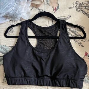 ZYIA Black Racerback Sports Bra